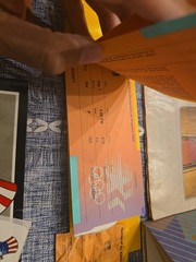 Huge 1984 Los Angeles Summer Olympics Memorabilia Lot — Official Handbook &…