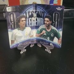 Panini FIFA World Cup 2026 The Legend Hugo Sánchez/Raúl Jiménez MEX 9 Sticker