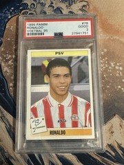 1994 Panini Voetbal 95 #78 Ronaldo Nazario Rookie RC PSA 2