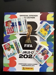 FIFA World Cup 2026 Official Panini Album + 25 Random Stickers White Border