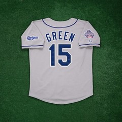 Shawn Green 2002 Los Angeles Dodgers 40th Anniv. Men’s Grey Road Jersey