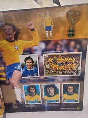 PANINI BRASIL DE TODAS AS COPAS 1919 2014 -BRAZIL WORLD CUP COMPLETE SET — PELE