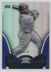 2019 Panini Chronicles Certified Blue 96/99 Khris Davis #18 0wg1