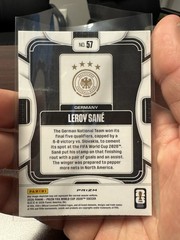 2026 FIFA World Cup Panini Prizm Leroy Sane Red Green Blue Mojo SP