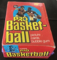 1978-79 Topps Basketball Trading Cards Wax Box (EMPTY)