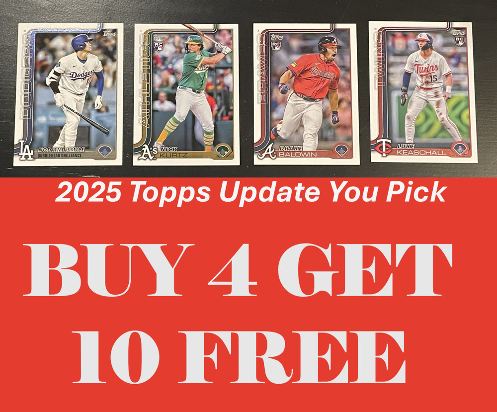 2025 Topps Update Baseball Singles US251-US350 You Pick Complete Your Set