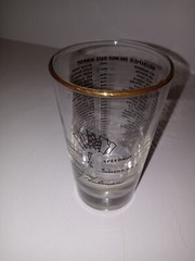 Vintage 1969 Indianapolis Motor Speedway Winner Glass Tony Hulman Indy 500 8 oz