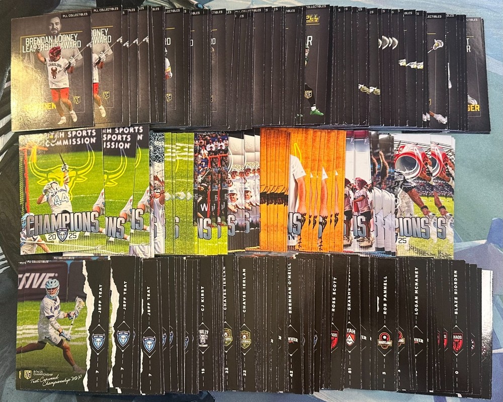 2026 PREMIER LACROSSE LEAGUE PLL FIELDSIDE II ALL SP INSERTS-PICK FROM LIST!