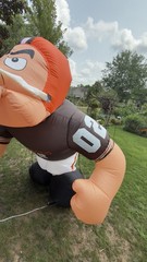 Gemmy Cleveland Browns 7 Ft Indoor/outdoor NFL Inflatable New In Box Vintage