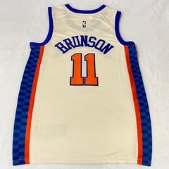 Jalen Brunson #11 Apricot Embroidered Jersey Brand New
