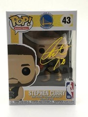 Stephen Curry of the Golden State Warriors autographed Funko Pop COA Signed
