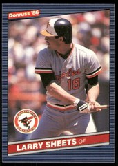 1986 Donruss #350 Larry Sheets