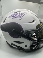 Adrian Peterson Signed Minnesota Vikings Riddell SpeedFlex Helmet 2012 NFL Lunar