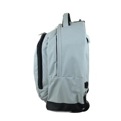 NCAA Boise State 19 In. Gray Wheeled Premium Backpack