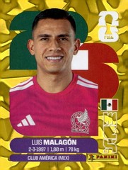 2026 Panini FIFA World Cup Sticker Gold Crumple Mexico COMPLETE YOUR SET