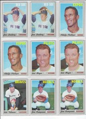 1970 TOPPS BASEBALL CARD HIGH NUMBER SINGLES (634-720)