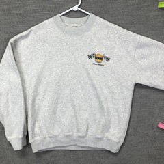 McLaren Formula 1 Team Sweatshirt Mens S Gray Racing Oversized Crewneck