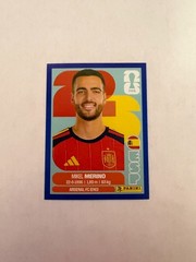 Panini Fifa World Cup 2026 Sticker BLUE BORDER PARALLEL Mikel Merino ESP 14