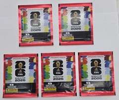 2026 Panini FIFA World Cup 5 Sticker Promo Pack (Lot of 5)