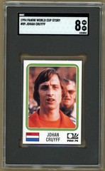 1994 Panini World Cup Story 1974 Johan Cruyff No 89 SGC 8 NM-MT