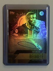 2024 Topps UCL UCC Gold Ousmane Dembele Current Stars Auto PSG Autograph