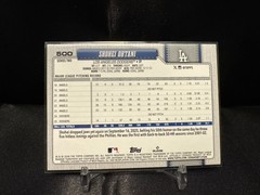 2026 Topps Series 2 Baseball #500 Shohei Ohtani Dodgers Orange Foil “SUN”