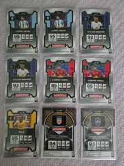 2026 Panini Prizm Monopoly World Cup 9 Card Star Base Lot Messi Yamal Mbappe