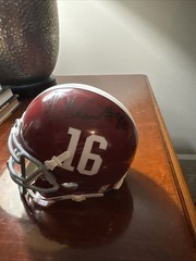 Alabama Crimson Tide Signed Schutt Mini Helmet Autograph #88 OJ Howard Auto
