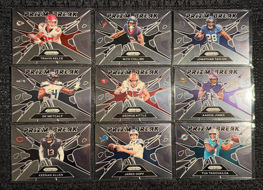 2024 Panini Prizm Break Insert Complete Your Set You Pick Football Card