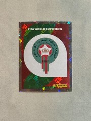 2026 Panini FIFA World Cup Sticker Foil Team Logo #MAR1 Morocco