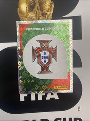 Panini FIFA World Cup 2026 Sticker POR1 Team Logo — Portugal FOIL
