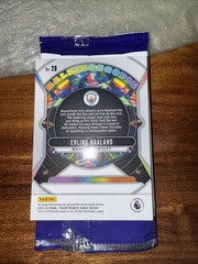 Premier League ERLING HALLAND Manchester City Prizm Rainbow Color , RARE