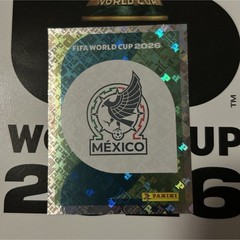 Panini FIFA World Cup 2026 Soccer Sticker MEX 1 Mexico Team Logo