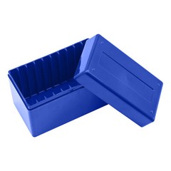 1x Blue 10 Coin Slabs Box For PCGS NGC Capacity Holder Slab Storage Box Case