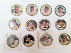 1964 topps baseball coins Buy 1 or 20 lot Rose, Aaron, Koufax Yaz New added 10/9
