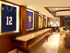 Lockable Jersey Frame Display Case — UV Protection Acrylic Shadow Box for Sports