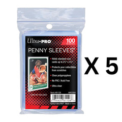 500 Count Ultra PRO 2.5″ x 3.5″ Penny Sleeves Standard — Pokemon, Magic, Sports