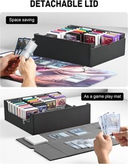 Modern Design Card Storage Box with Magnetic Closure