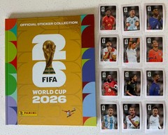 Panini FIFA World Cup 2026 Gold Hardcover album UK edition + Coca Cola set