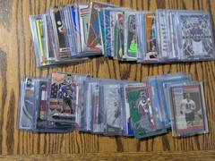 96 Card NFL Football Card Lot — Modern Rookies Parallels Inserts Numbered Prizm