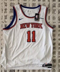 3XL 60 Nike Jalen Brunson New York Knicks Swingman Jersey NBA Finals Patch NEW