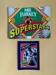 U Pick 1992 Mr. Turkey — Regular and Oversized promo — tough oddball food issue