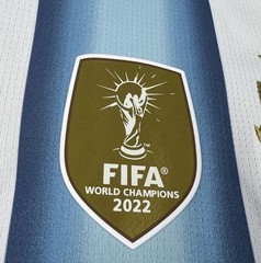 Adidas Argentina World Cup Men’s Jersey, Large — Blue/White Di Maria