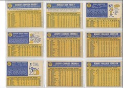 1970 TOPPS BASEBALL CARD HIGH NUMBER SINGLES (634-720)