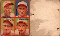 1935 Goudey 4 in 1 Campbell Myers Goodman Kampouris #9 REDS LOW GRADE Poor