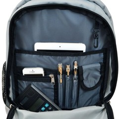 NCAA Boise State 19 In. Gray Wheeled Premium Backpack