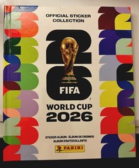 Panini FIFA World Cup 2026 Official Sticker Collection Hardcover Album FRESH
