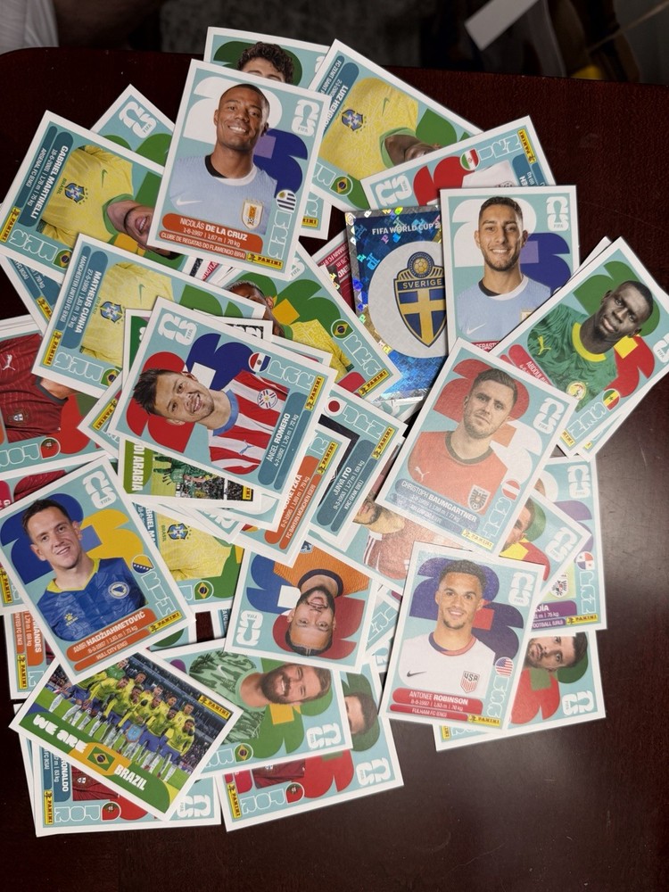 Panini World Cup Stickers 2026 Groups A-D