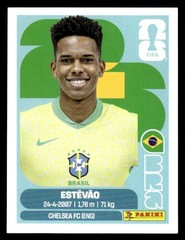 2026 Panini FIFA World Cup Cromos Sticker Estevao BRAZIL #BRA20