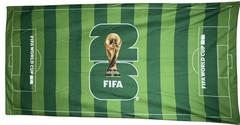 FIFA World Cup 2026 Picnic Blanket Towel Outdoor Trophy Official Souvenir New